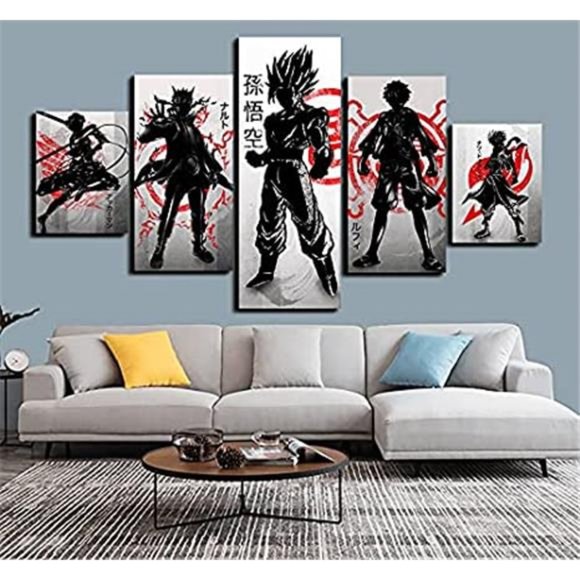 MTEBOCC Japanese Anime Poster Teens Prints Canvas painting